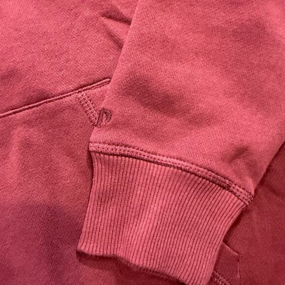 Pact NWT One For All Unisex Hoodie Sweatshirt Raisin Red Sz Small Organic Cotton - Picture 4 of 12